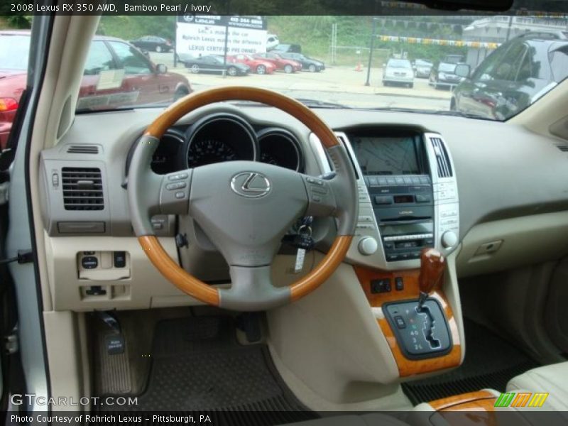 Bamboo Pearl / Ivory 2008 Lexus RX 350 AWD