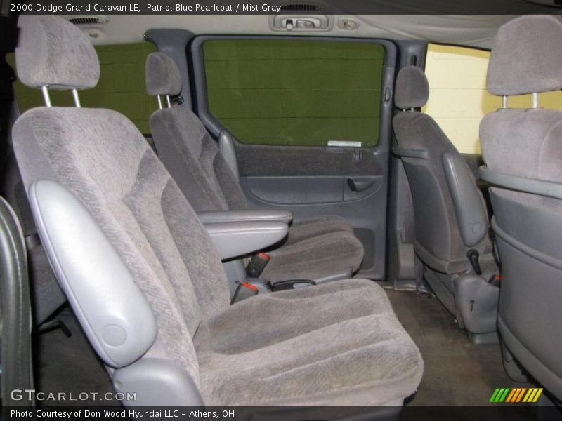 Patriot Blue Pearlcoat / Mist Gray 2000 Dodge Grand Caravan LE