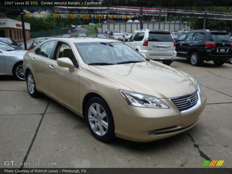 Golden Almond Metallic / Cashmere 2007 Lexus ES 350