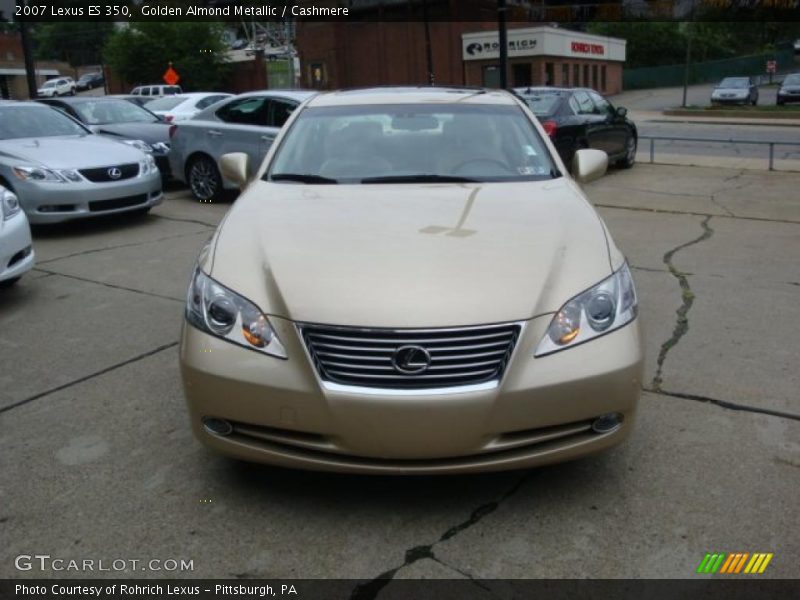 Golden Almond Metallic / Cashmere 2007 Lexus ES 350