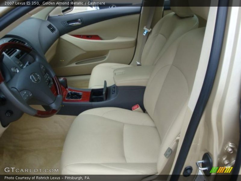 Golden Almond Metallic / Cashmere 2007 Lexus ES 350