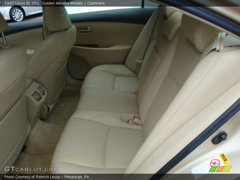 Golden Almond Metallic / Cashmere 2007 Lexus ES 350