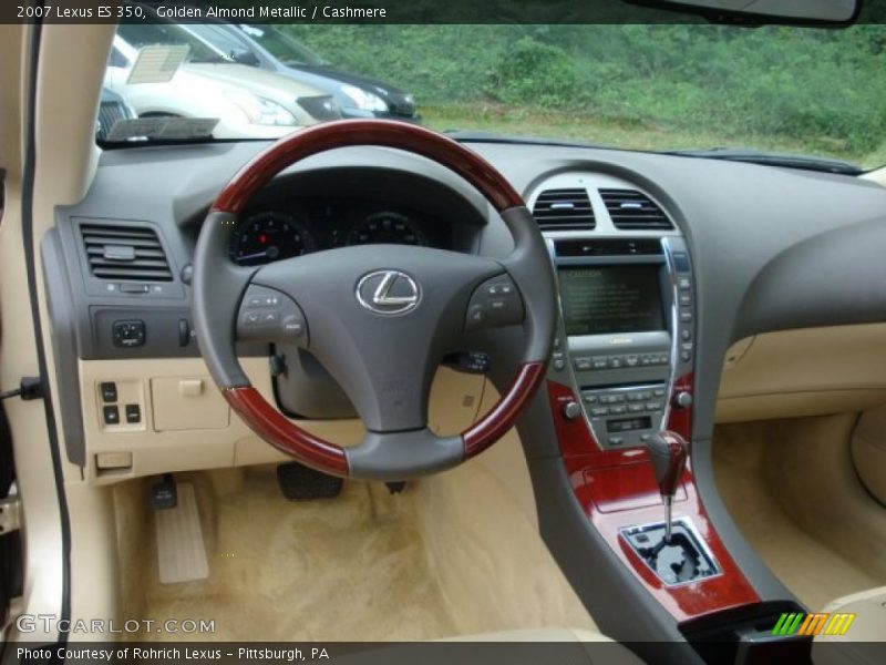 Golden Almond Metallic / Cashmere 2007 Lexus ES 350