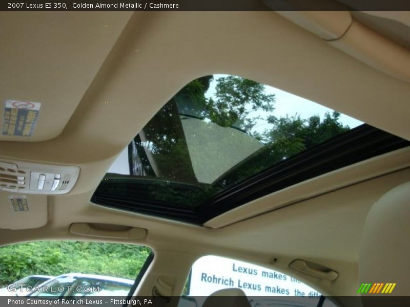 Golden Almond Metallic / Cashmere 2007 Lexus ES 350