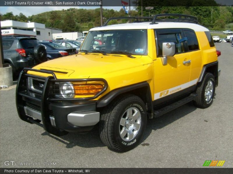 Sun Fusion / Dark Charcoal 2007 Toyota FJ Cruiser 4WD