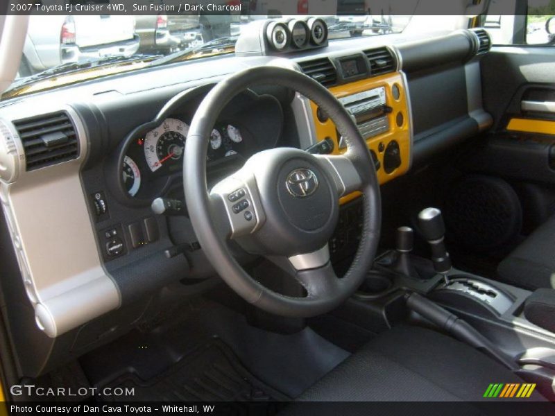 Sun Fusion / Dark Charcoal 2007 Toyota FJ Cruiser 4WD