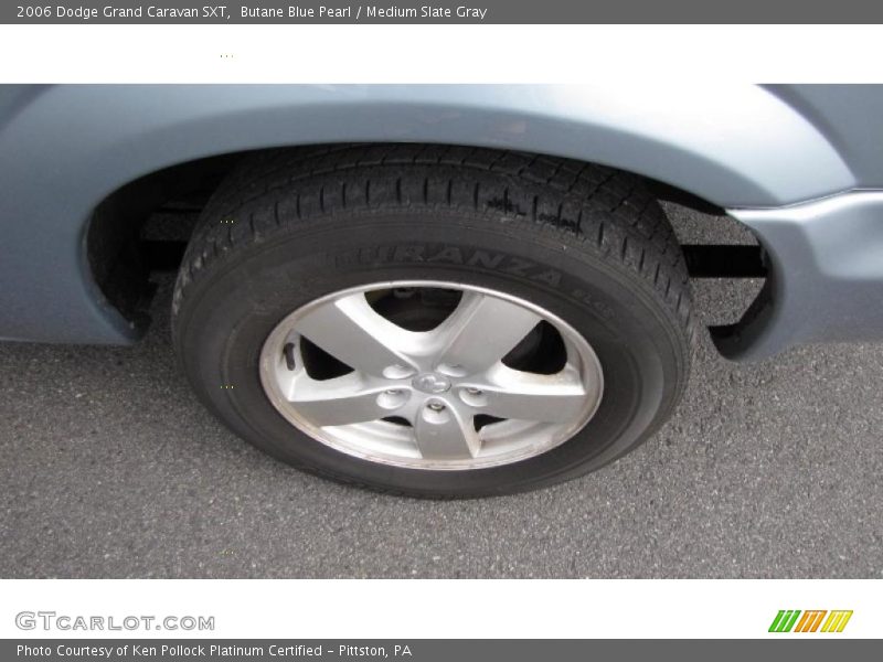 Butane Blue Pearl / Medium Slate Gray 2006 Dodge Grand Caravan SXT