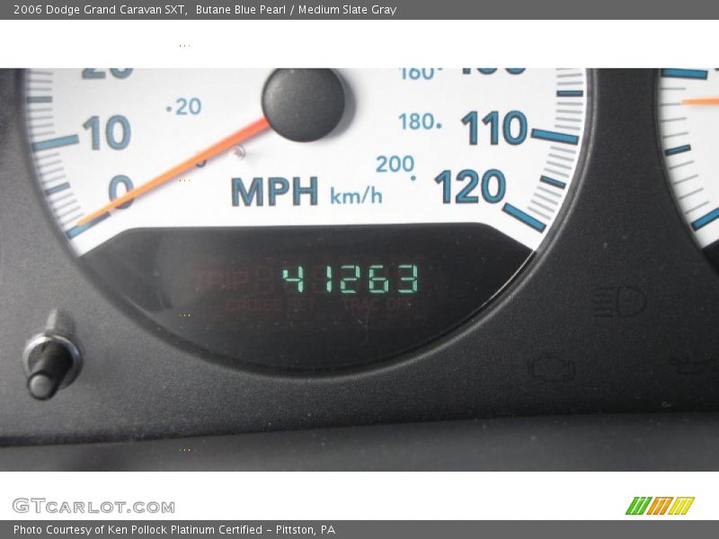 Butane Blue Pearl / Medium Slate Gray 2006 Dodge Grand Caravan SXT