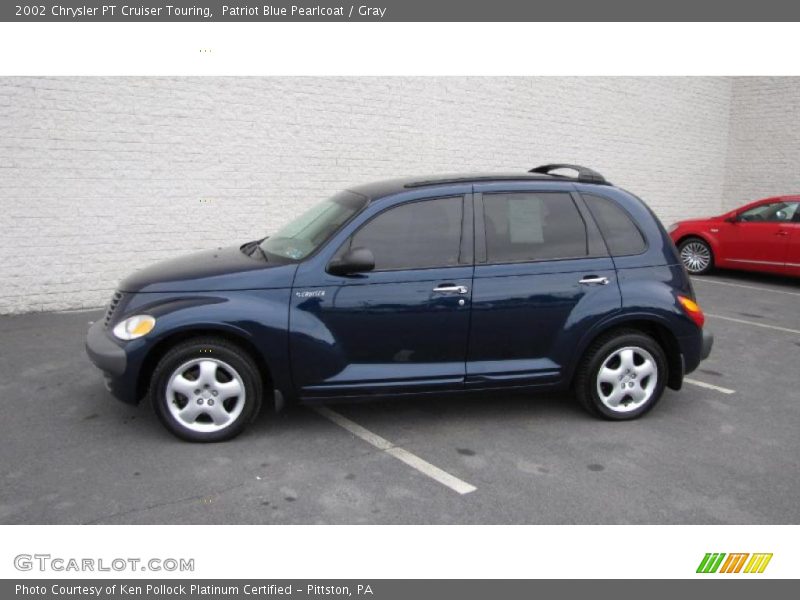 Patriot Blue Pearlcoat / Gray 2002 Chrysler PT Cruiser Touring