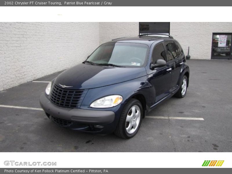 Patriot Blue Pearlcoat / Gray 2002 Chrysler PT Cruiser Touring
