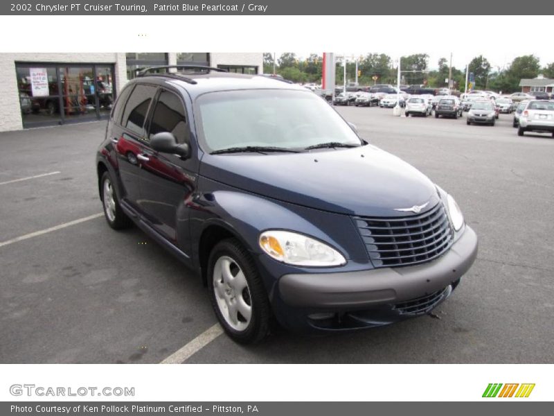 Patriot Blue Pearlcoat / Gray 2002 Chrysler PT Cruiser Touring