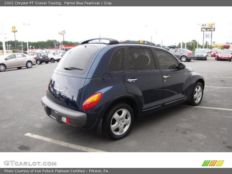 Patriot Blue Pearlcoat / Gray 2002 Chrysler PT Cruiser Touring