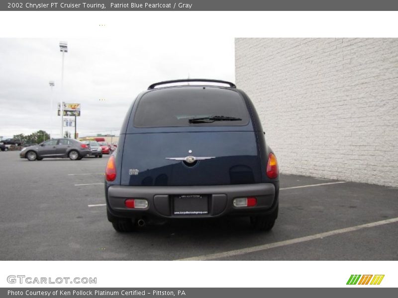 Patriot Blue Pearlcoat / Gray 2002 Chrysler PT Cruiser Touring