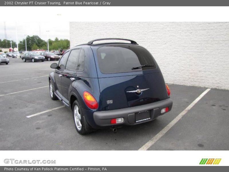 Patriot Blue Pearlcoat / Gray 2002 Chrysler PT Cruiser Touring