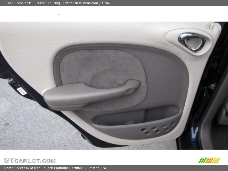 Patriot Blue Pearlcoat / Gray 2002 Chrysler PT Cruiser Touring