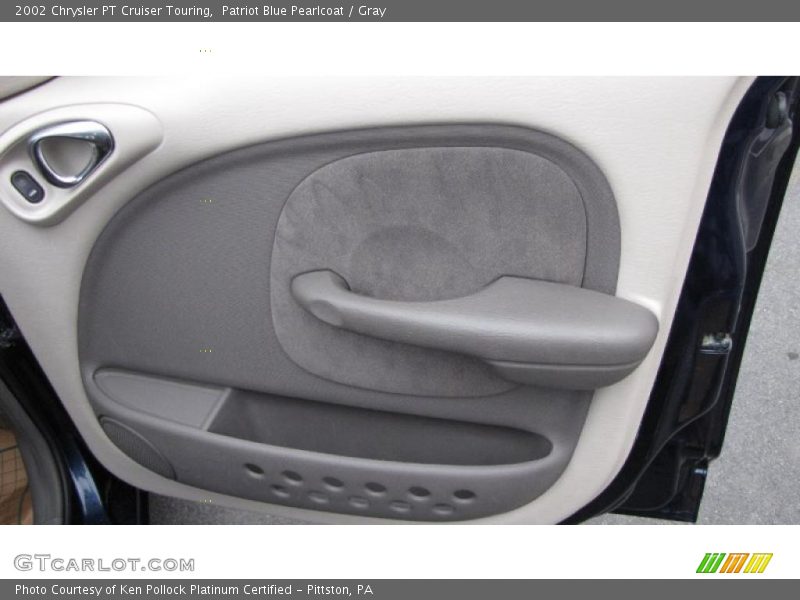 Patriot Blue Pearlcoat / Gray 2002 Chrysler PT Cruiser Touring