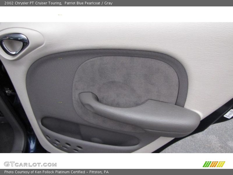 Patriot Blue Pearlcoat / Gray 2002 Chrysler PT Cruiser Touring