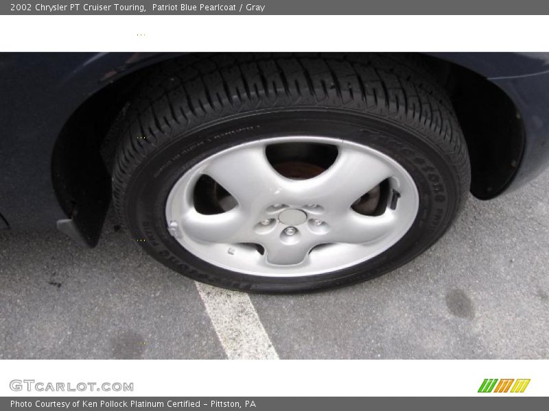 Patriot Blue Pearlcoat / Gray 2002 Chrysler PT Cruiser Touring