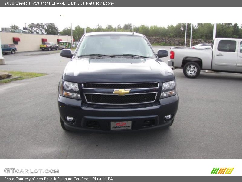 Dark Blue Metallic / Ebony 2008 Chevrolet Avalanche LT 4x4