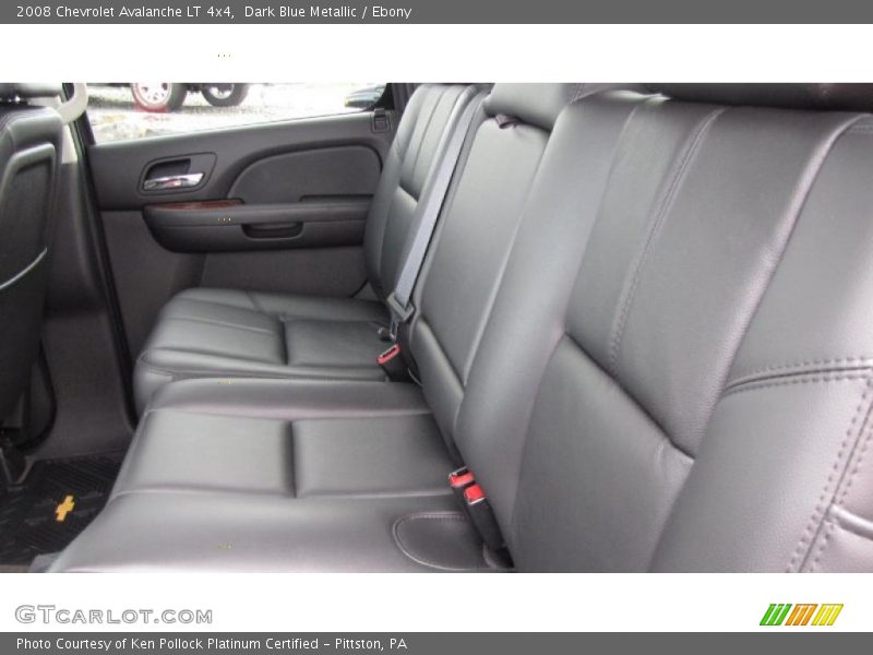 Dark Blue Metallic / Ebony 2008 Chevrolet Avalanche LT 4x4
