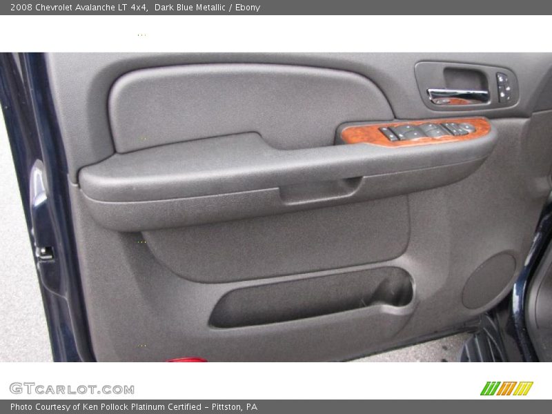 Dark Blue Metallic / Ebony 2008 Chevrolet Avalanche LT 4x4