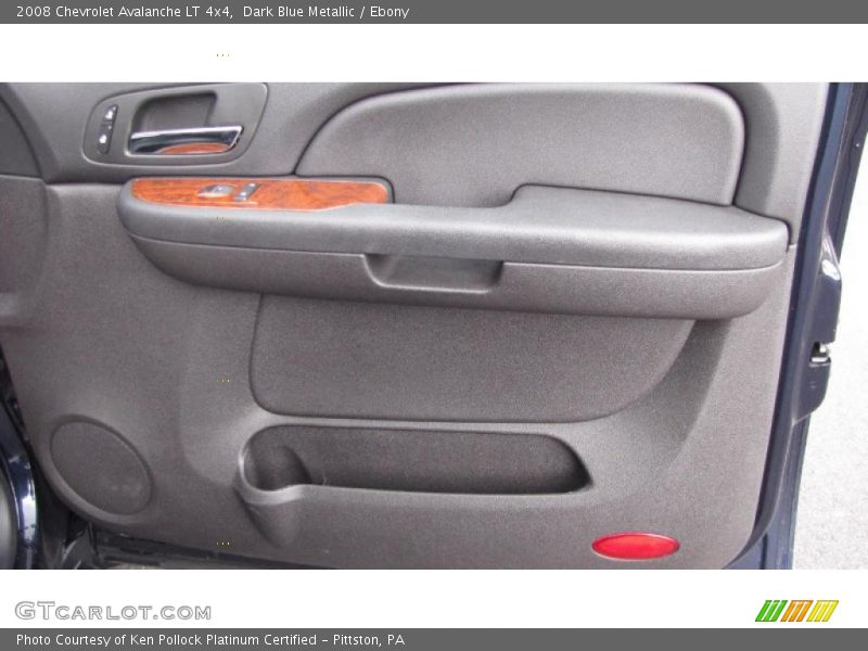Dark Blue Metallic / Ebony 2008 Chevrolet Avalanche LT 4x4
