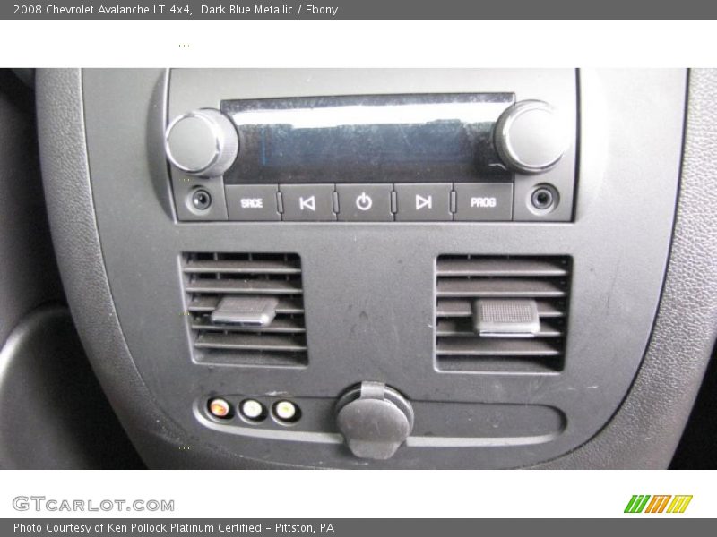 Dark Blue Metallic / Ebony 2008 Chevrolet Avalanche LT 4x4