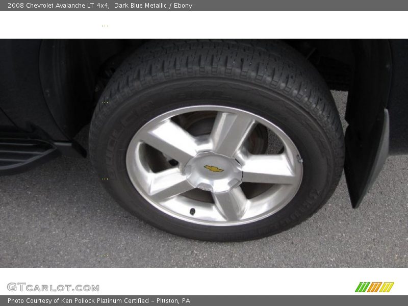 Dark Blue Metallic / Ebony 2008 Chevrolet Avalanche LT 4x4