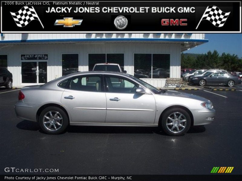 Platinum Metallic / Neutral 2006 Buick LaCrosse CXS