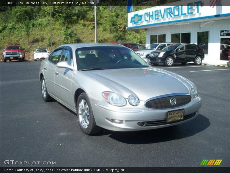 Platinum Metallic / Neutral 2006 Buick LaCrosse CXS