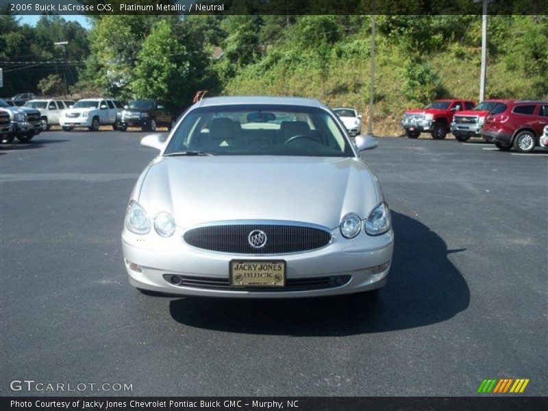 Platinum Metallic / Neutral 2006 Buick LaCrosse CXS