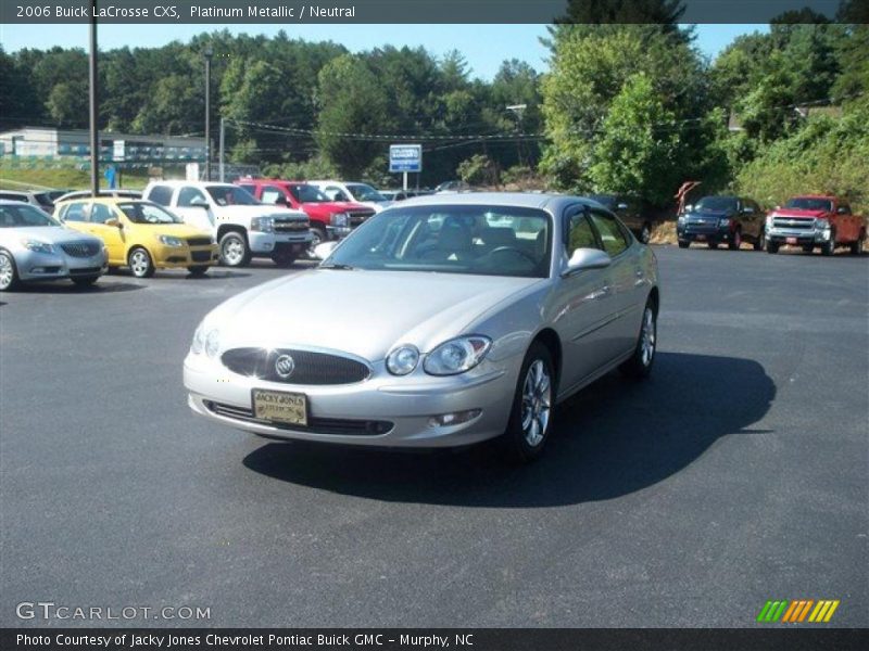 Platinum Metallic / Neutral 2006 Buick LaCrosse CXS