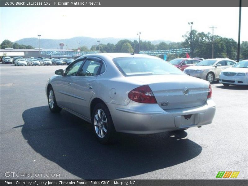 Platinum Metallic / Neutral 2006 Buick LaCrosse CXS