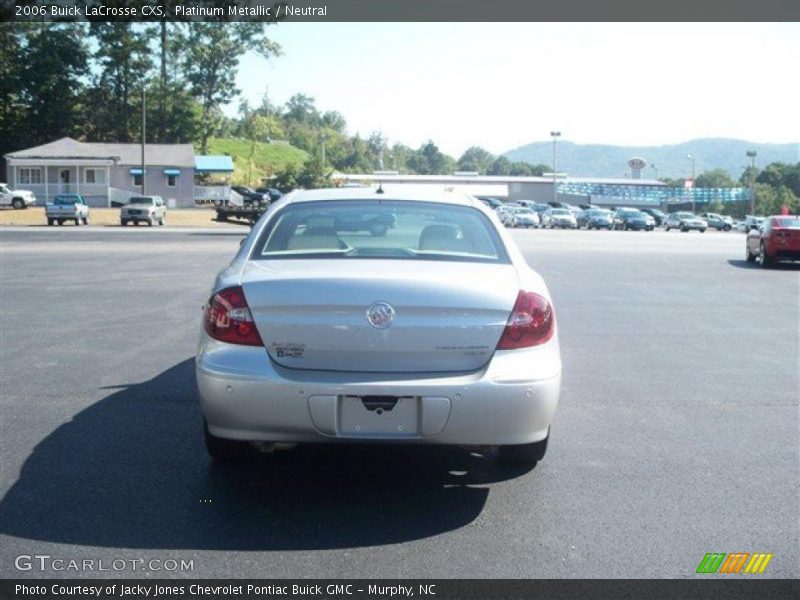 Platinum Metallic / Neutral 2006 Buick LaCrosse CXS
