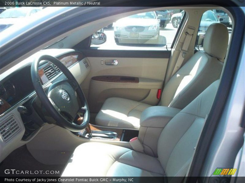 Platinum Metallic / Neutral 2006 Buick LaCrosse CXS