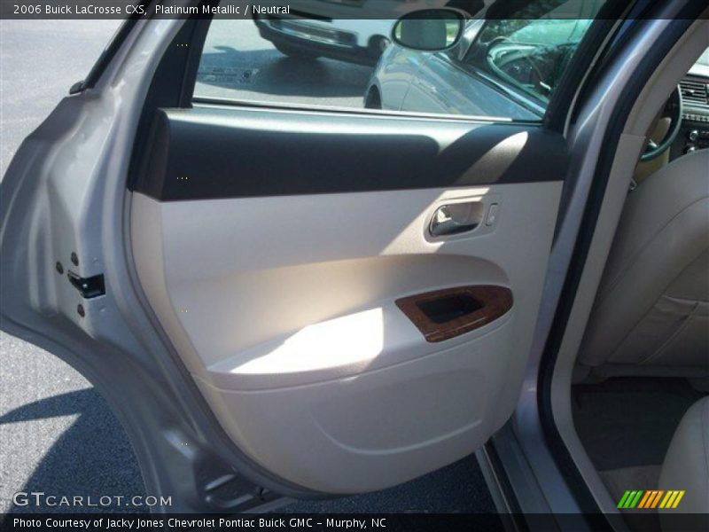Platinum Metallic / Neutral 2006 Buick LaCrosse CXS