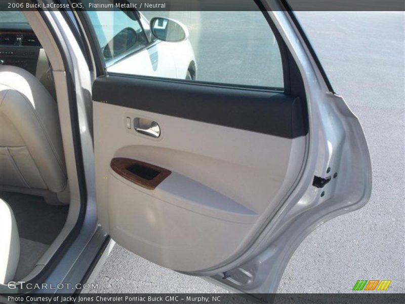 Platinum Metallic / Neutral 2006 Buick LaCrosse CXS
