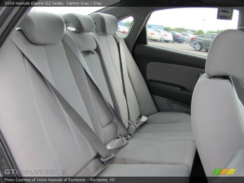 Carbon Gray / Gray 2009 Hyundai Elantra GLS Sedan