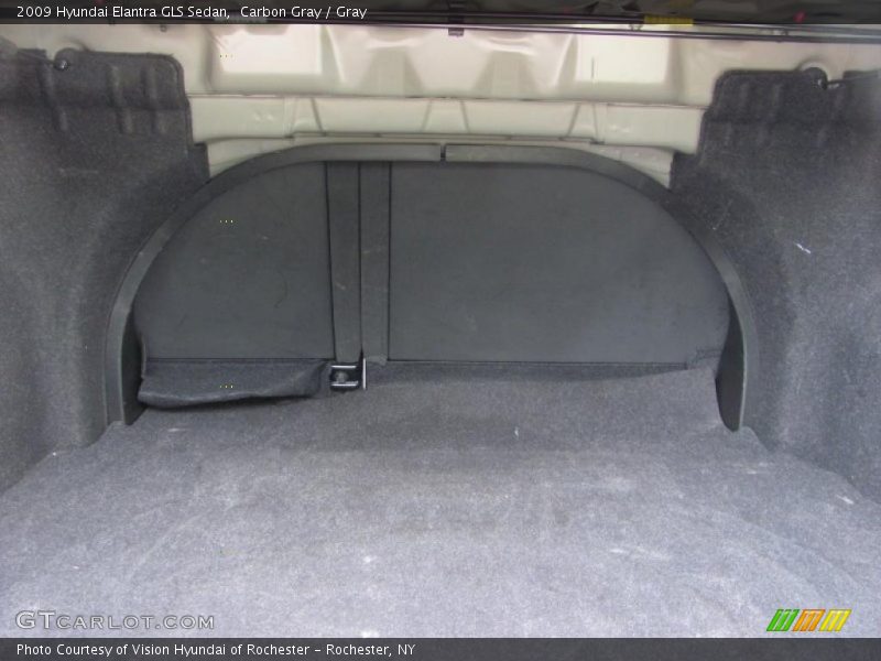 Carbon Gray / Gray 2009 Hyundai Elantra GLS Sedan