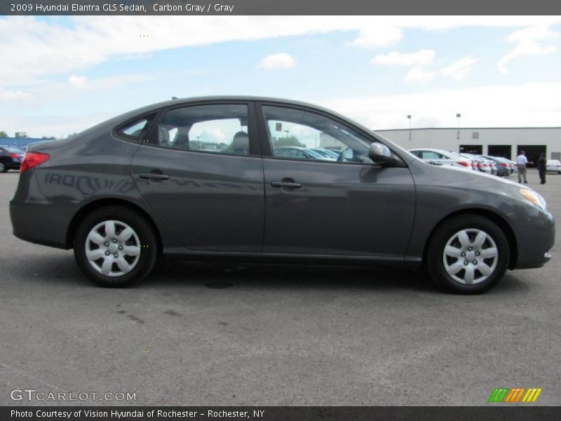 Carbon Gray / Gray 2009 Hyundai Elantra GLS Sedan