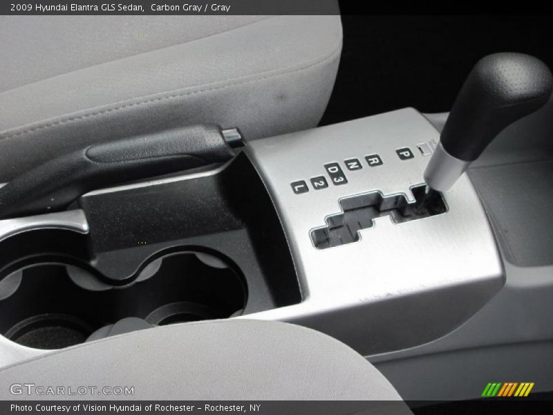 Carbon Gray / Gray 2009 Hyundai Elantra GLS Sedan