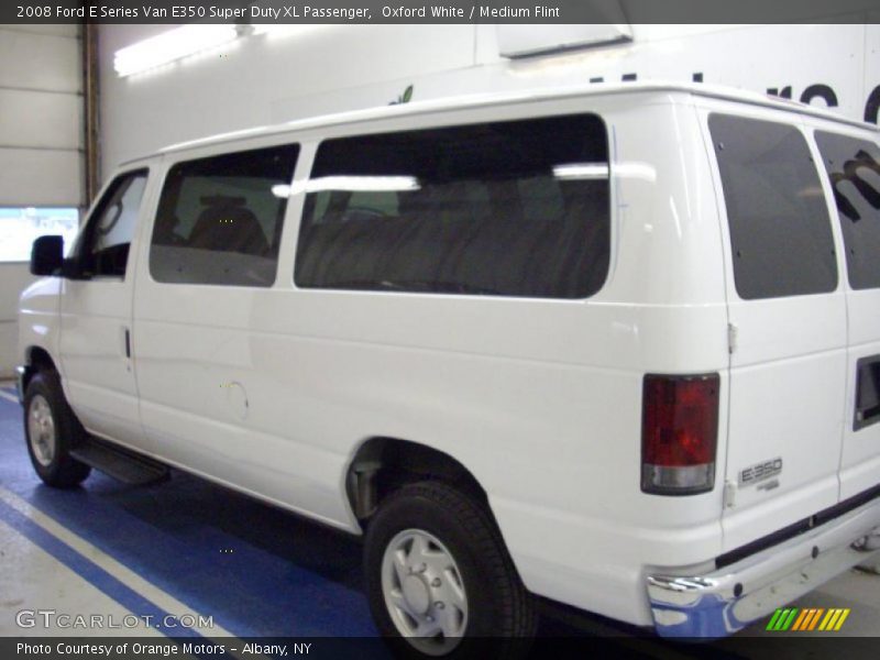 Oxford White / Medium Flint 2008 Ford E Series Van E350 Super Duty XL Passenger