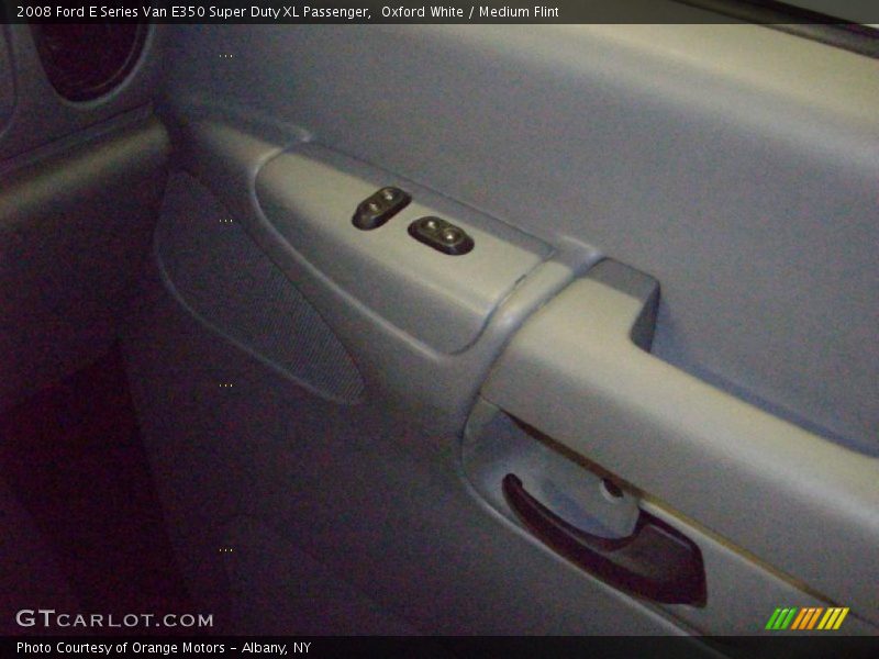 Oxford White / Medium Flint 2008 Ford E Series Van E350 Super Duty XL Passenger