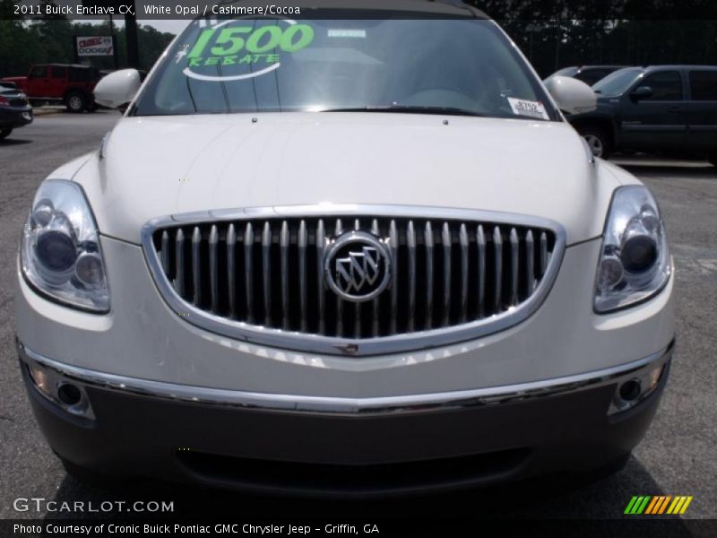White Opal / Cashmere/Cocoa 2011 Buick Enclave CX