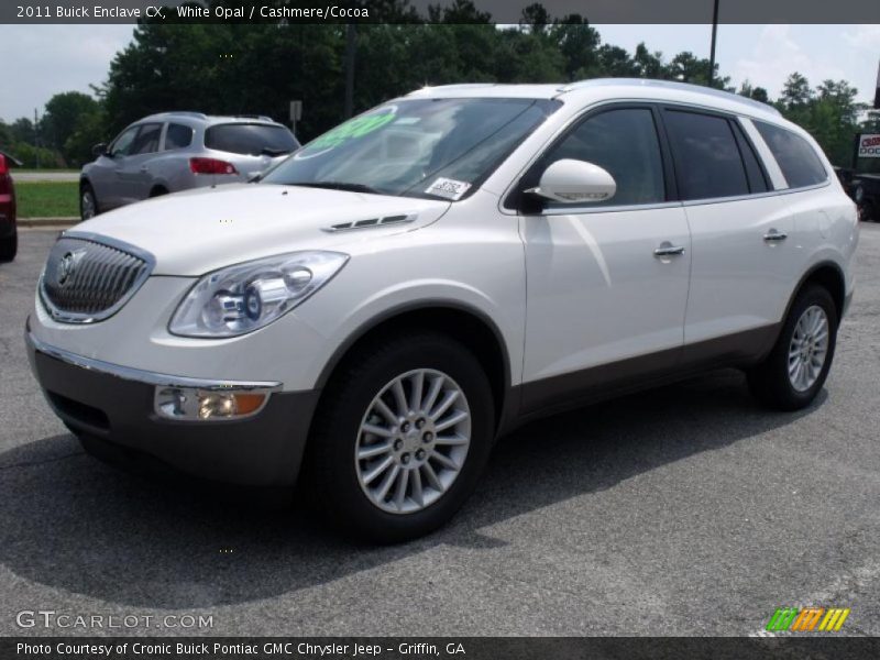 White Opal / Cashmere/Cocoa 2011 Buick Enclave CX
