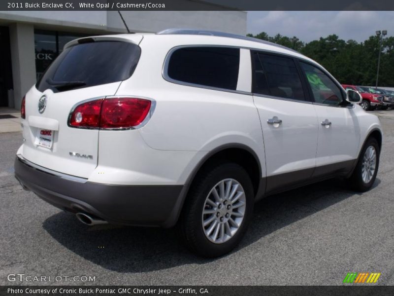 White Opal / Cashmere/Cocoa 2011 Buick Enclave CX