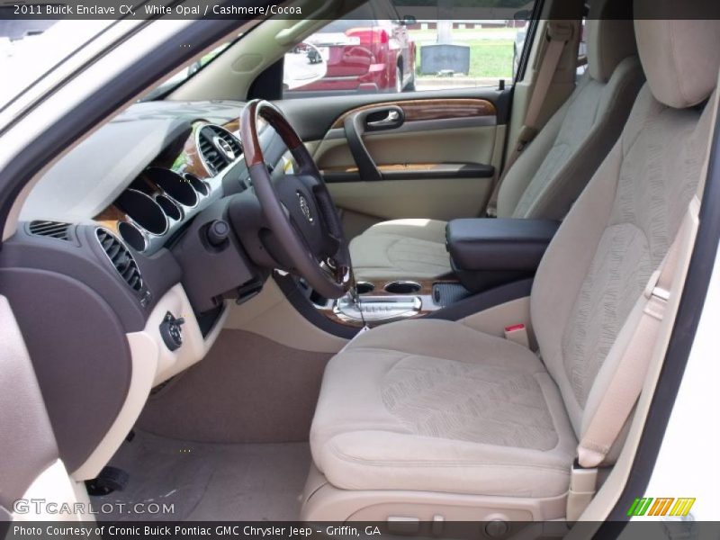 White Opal / Cashmere/Cocoa 2011 Buick Enclave CX