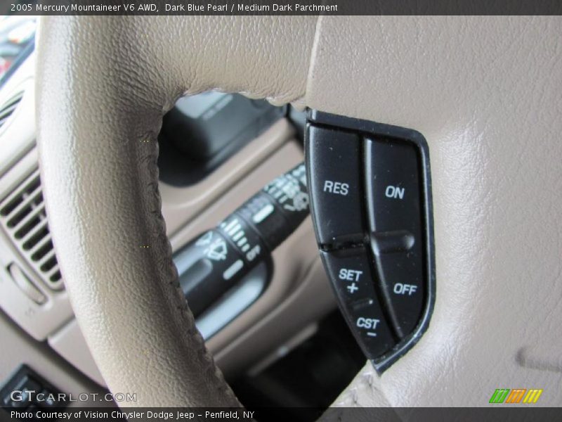 Dark Blue Pearl / Medium Dark Parchment 2005 Mercury Mountaineer V6 AWD