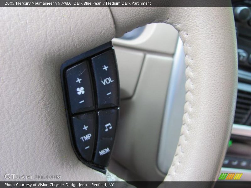 Dark Blue Pearl / Medium Dark Parchment 2005 Mercury Mountaineer V6 AWD
