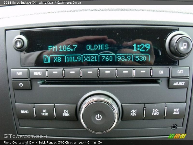 White Opal / Cashmere/Cocoa 2011 Buick Enclave CX
